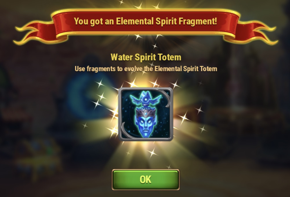 Summoning Totem on Hero Wars